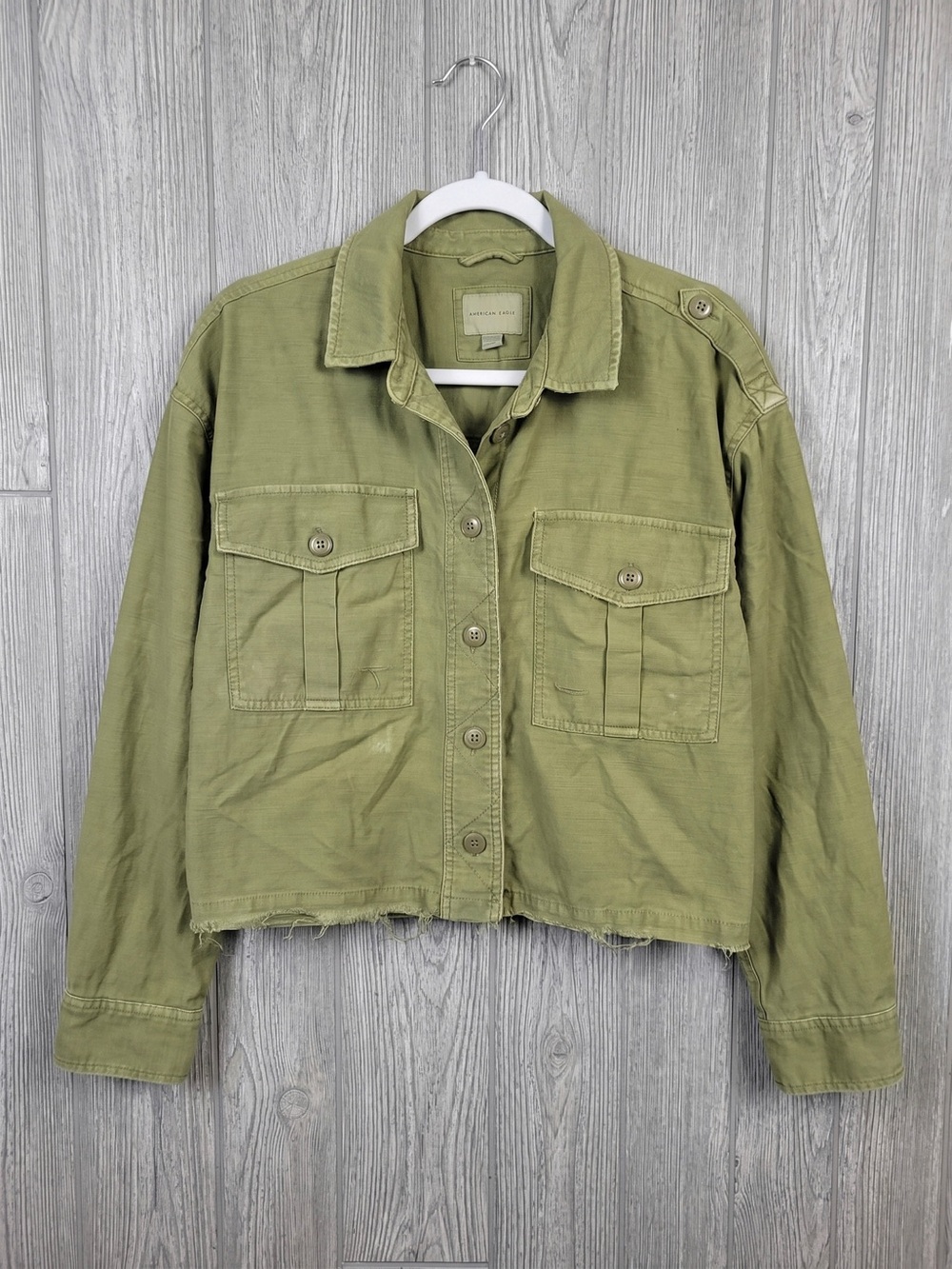 American Eagle olive green jacket